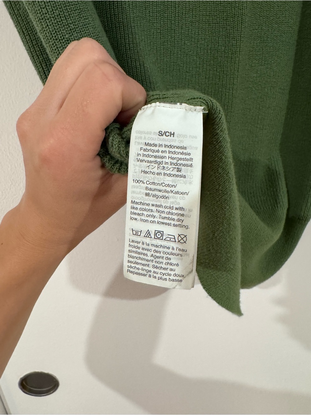J. Crew Olive Green Ribbed Knit Tank - Picture 4 of 4